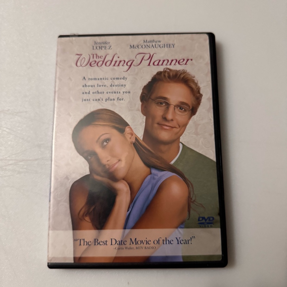 The Wedding Planner (DVD, 2001) Disc Tested Working